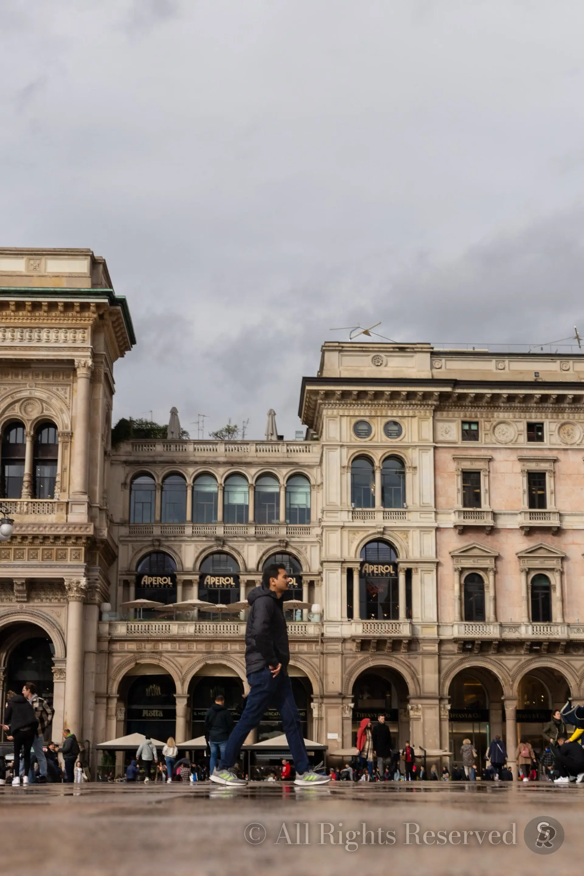 Milan, Italy. Piazza del Duomo
