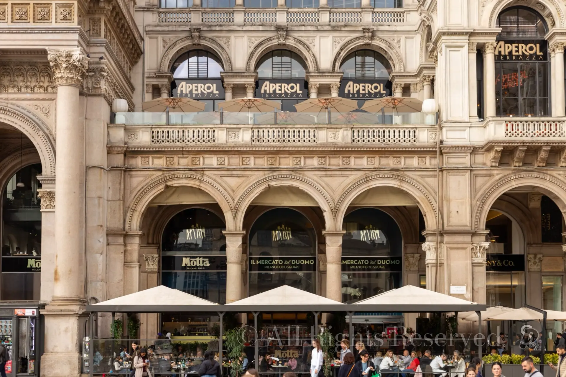 Milan, Italy. Piazza del Duomo