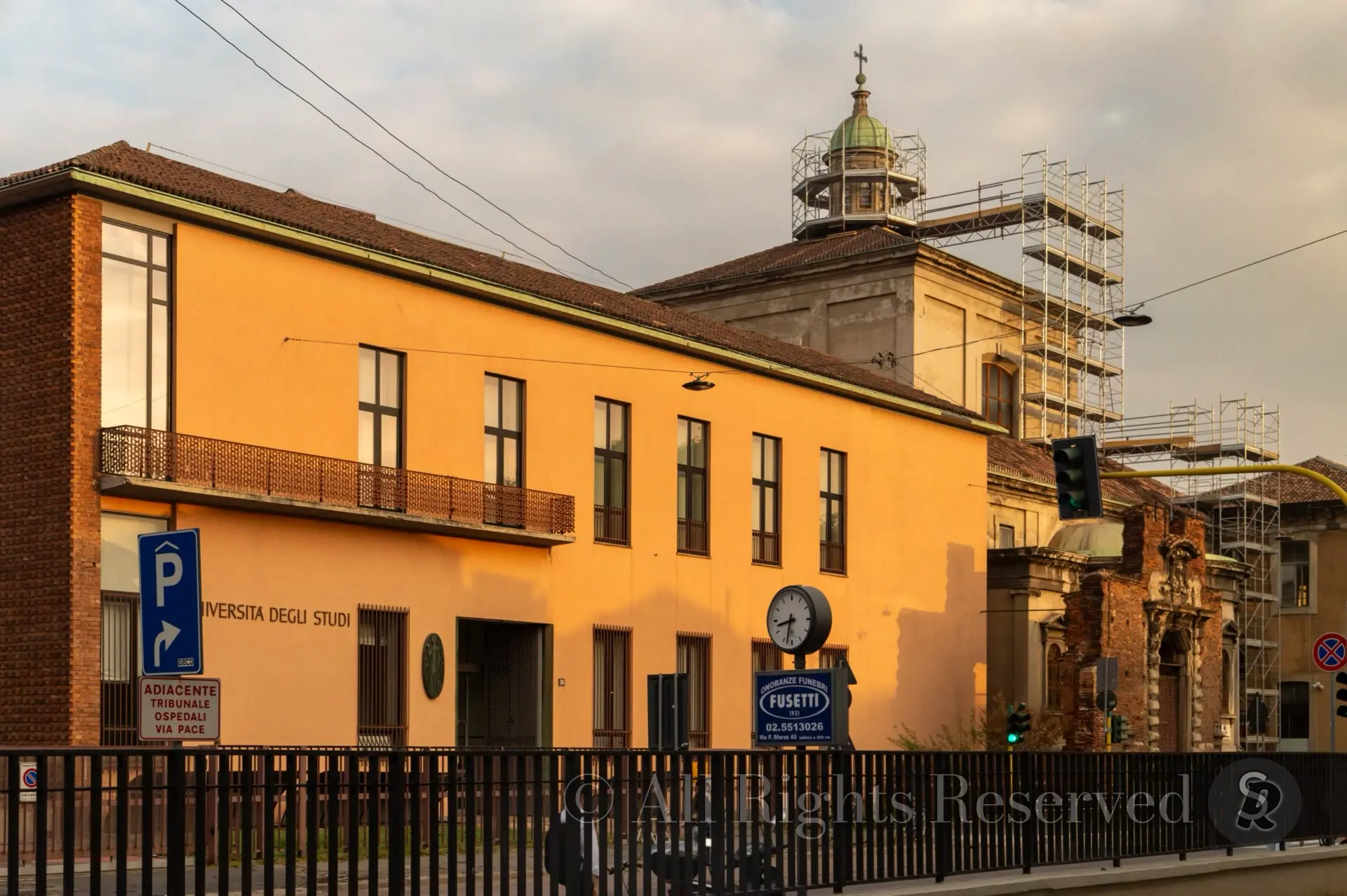 Milan, Italy. Università degli studi. Università Statale