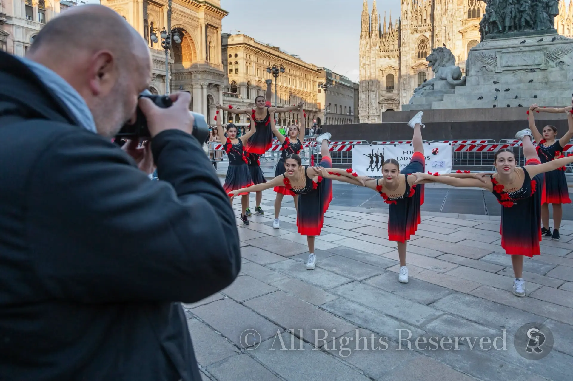 Milan, Italy. Piazza del Duomo