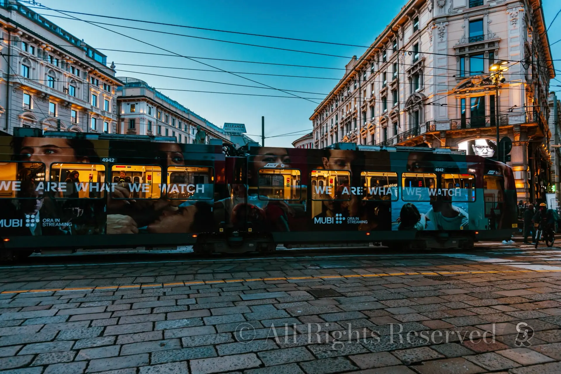 Milan, Italy. Piazza Cordusio